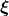 \boldsymbol \xi
